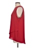 Chico's 100% Polyester Red Sleeveless Blouse Size Lg (2) - photo 5