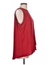 Chico's 100% Polyester Red Sleeveless Blouse Size Lg (2) - photo 4