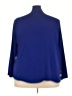 Susan Graver Blue 3/4 Sleeve Blouse Size 3X - photo 2