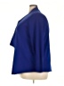 Susan Graver Blue 3/4 Sleeve Blouse Size 3X - photo 5