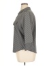 Adrienne Vittadini Stripes Gray 3/4 Sleeve Blouse Size XL - photo 5