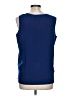 Maggie Sweet 100% Polyester Blue Sleeveless Blouse Size 10 - photo 2