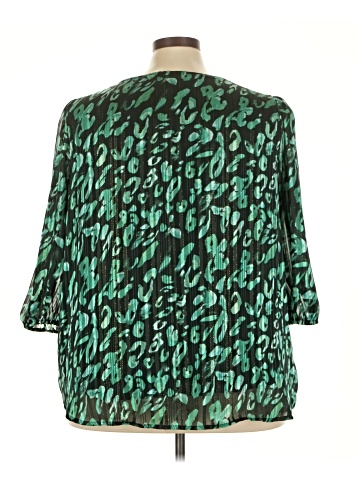 retrology 3/4 Sleeve Blouse (view 2)