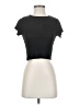 Me To We Black Short Sleeve Turtleneck Size S - photo 1