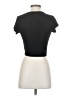 Me To We Black Short Sleeve Turtleneck Size S - photo 2