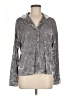 Lord & Taylor Silver Long Sleeve Blouse Size M - photo 1