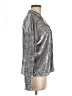 Lord & Taylor Silver Long Sleeve Blouse Size M - photo 4