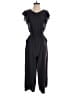 Wilfred 100% Polyester Solid Black Jumpsuit Size XS - photo 1