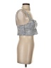Haute Monde Gray Sleeveless Top Size S - photo 4