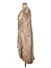 Mac Duggal Metallic Tan Cocktail Dress Size 14 - photo 5