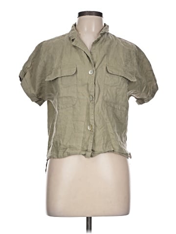Tahari Short Sleeve Blouse (view 1)
