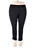 Crown & Ivy Polka Dots Black Active Pants Size XXL - photo 1