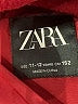 Zara Burgundy Jacket Size 11 - 12 - photo 3