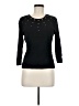 Finity Black 3/4 Sleeve Top Size M - photo 1