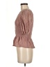 Express Brown Short Sleeve Top Size M - photo 5
