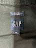 Gap 100% Cotton Solid Black 3/4 Sleeve Button-Down Shirt Size XL - photo 7
