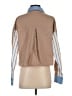 Noisy May Color Block Blue Long Sleeve Blouse Size XS - photo 2