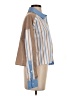 Noisy May Color Block Blue Long Sleeve Blouse Size XS - photo 4