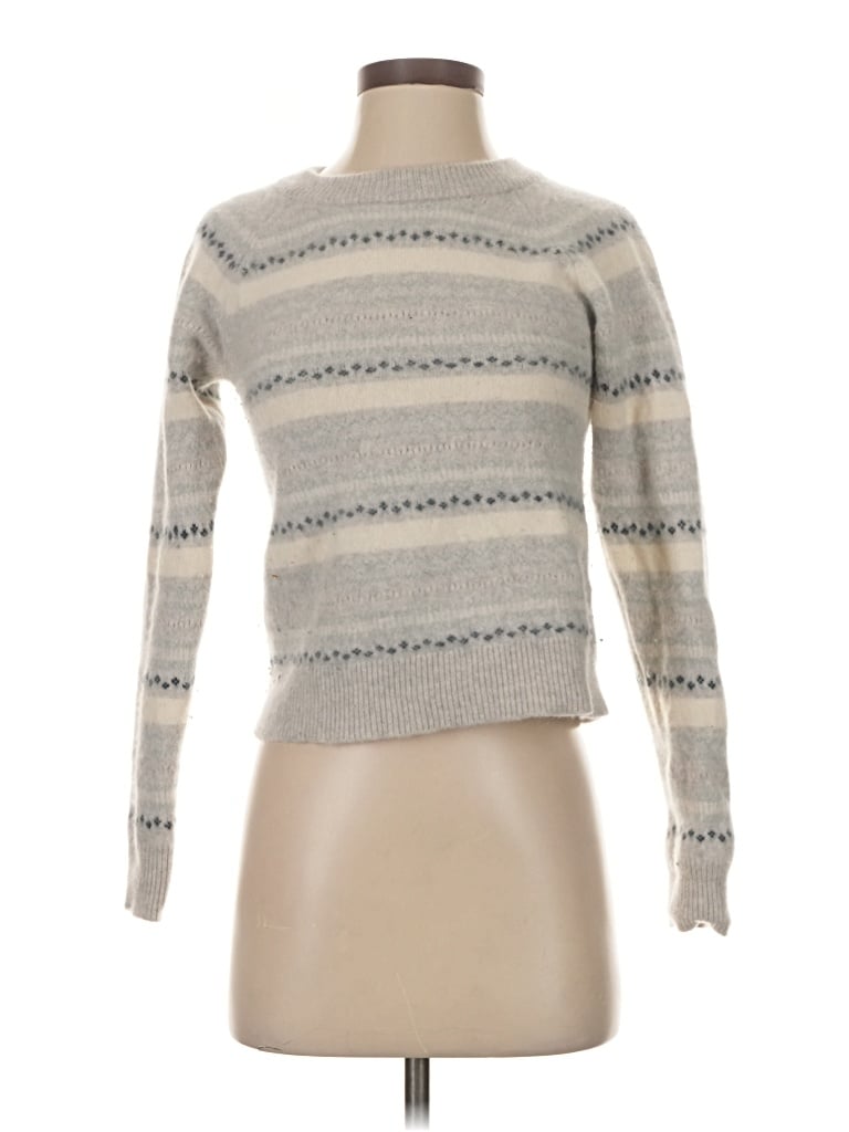 Pre-owned Club Monaco Turtleneck Sweater In Ivory