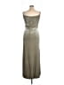 REVELRY Metallic Silver Cocktail Dress Size 14 - photo 2
