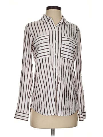 Express Long Sleeve Button-Down Shirt (view 1)