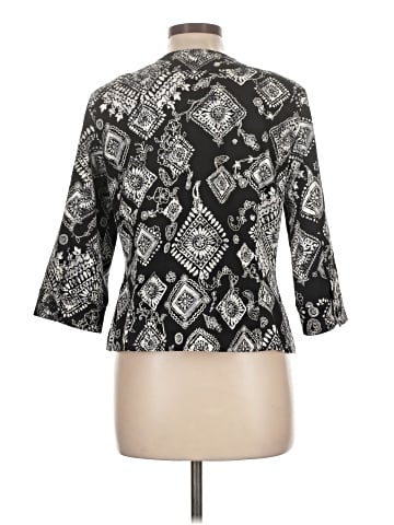Coldwater Creek 3/4 Sleeve Blouse (view 2)
