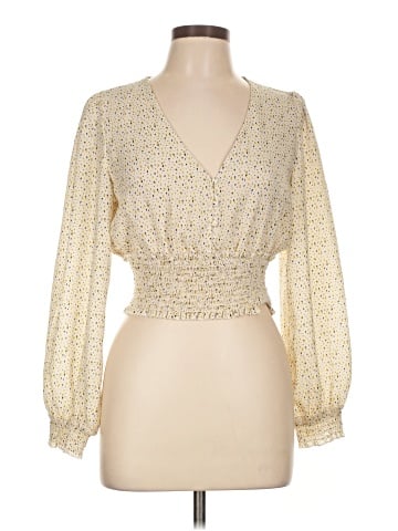 Love Tree Long Sleeve Blouse (view 1)