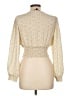 Love Tree 100% Polyester Gold Long Sleeve Blouse Size L - photo 2