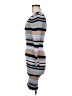 Bebe Stripes Gray Casual Dress Size M - photo 5