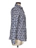 C. Wonder Chevron-herringbone Blue Long Sleeve Button-Down Shirt Size M - photo 4