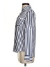Express 100% Polyester Stripes Blue Long Sleeve Blouse Size XS - photo 5