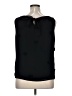rsvp by TALBOTS 100% Polyester Black Sleeveless Blouse Size XL - photo 2
