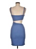 Shein Color Block Blue Cocktail Dress Size 6 - photo 2