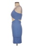 Shein Color Block Blue Cocktail Dress Size 6 - photo 5