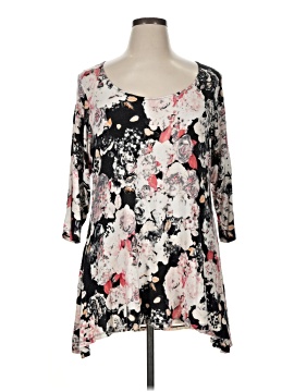Rose + Olive 3/4 Sleeve Blouse