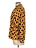 Zara Basic Polka Dots Gold Long Sleeve Blouse Size L - photo 5