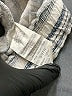 Jolt Stripes Silver Linen Pants Size 5 - photo 8