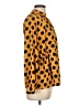 Zara Basic Polka Dots Gold Long Sleeve Blouse Size L - photo 4