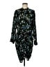 Veronica Beard 100% Silk Print Teal Casual Dress Size 6 - photo 1