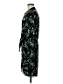 Veronica Beard 100% Silk Print Teal Casual Dress Size 6 - photo 5