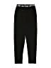 Love 100% Polyester Solid Black Casual Pants Size 140 cm / US 10 - photo 1