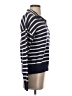 Flat White Stripes Blue Pullover Sweater Size S - photo 4