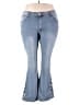 Assorted Brands Hearts Blue Jeans Size 4X - photo 1
