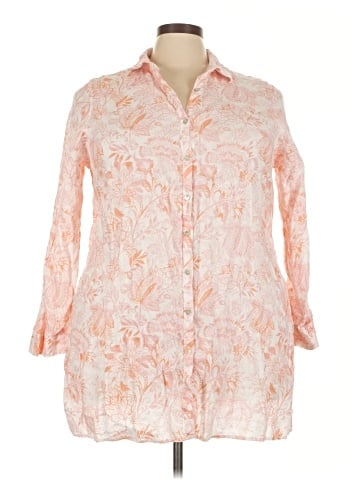 Sigrid Olsen 3/4 Sleeve Blouse (view 1)