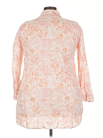 Sigrid Olsen 3/4 Sleeve Blouse (view 2)