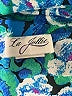 Assorted Brands 100% Polyester Floral Blue Long Sleeve Blouse Size 10 - photo 7