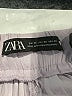 Zara 100% Polyester Purple Casual Pants Size XS - photo 4