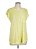 Joie Yellow Short Sleeve Top Size L - photo 1