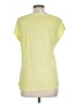 Joie Yellow Short Sleeve Top Size L - photo 2