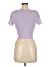 Shein Purple Short Sleeve Top Size M - photo 2